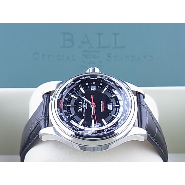 新入荷 ボールウォッチトレインマスターワールドタイマーGM2020D-LL1CJ-BK 【MYK3545701436】(127680円)