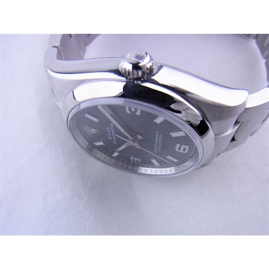 ロレックス 114200 オイスターパーペチュアル ブルー ランダム 2016年12月日本正規ギャラ 中古 | オイスター パーペチュアル | 01