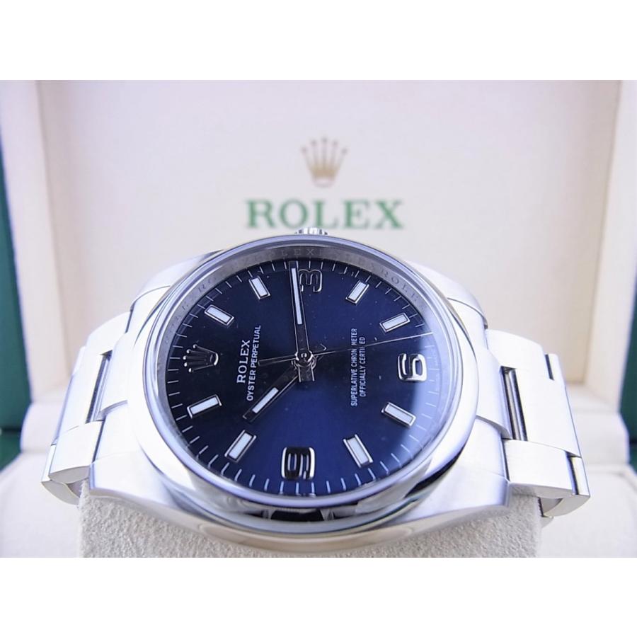 ロレックス 114200 オイスターパーペチュアル ブルー ランダム 2016年12月日本正規ギャラ 中古 | オイスター パーペチュアル | 05