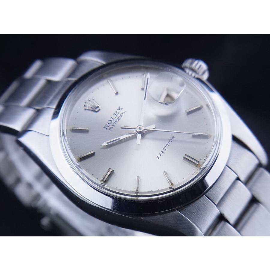 ロレックスオイスターデイトプレシジョンヴィンテージシリアル57番台（78〜79年製）当社メンテ済6694中古 | ROLEX | 13