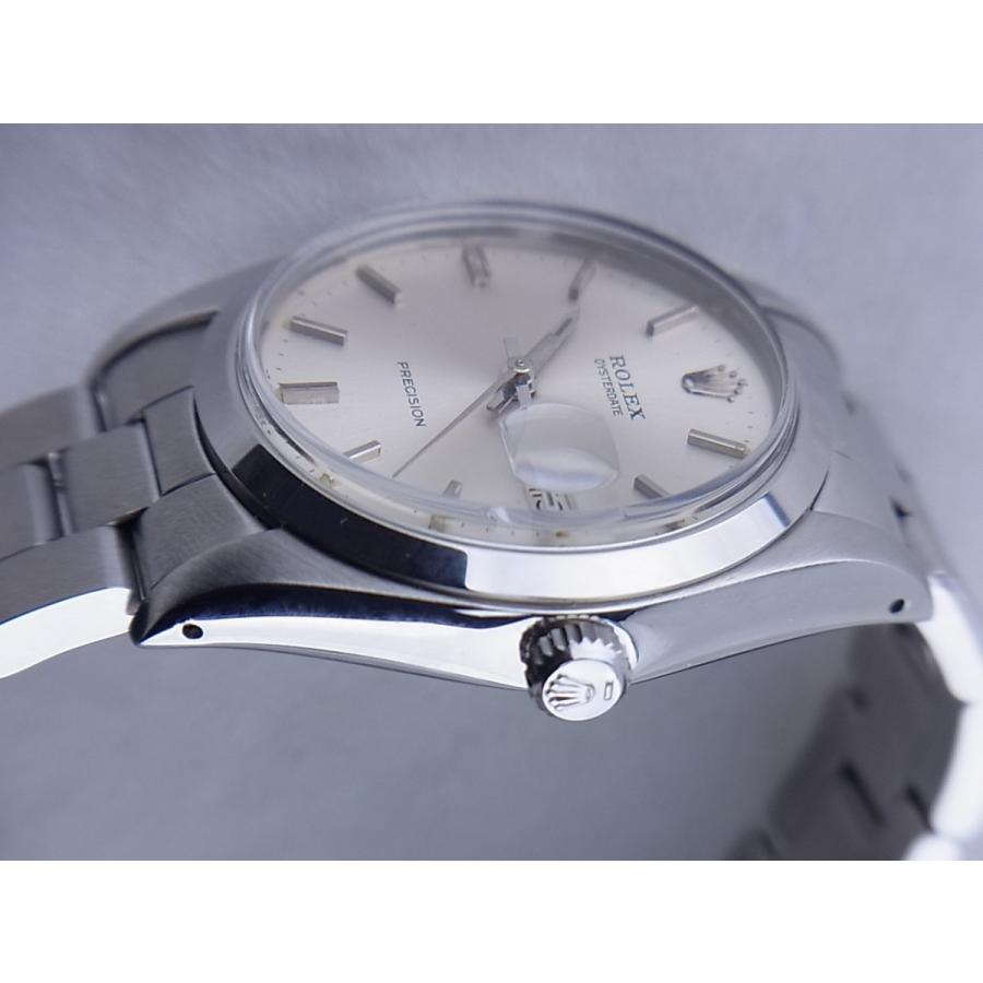 ROLEX オイスターデイト 6694 プレシジョン　ヴィンテージ　レア ROLEX【1974年製 】オイスターデイト プレシジョン Ref.6694