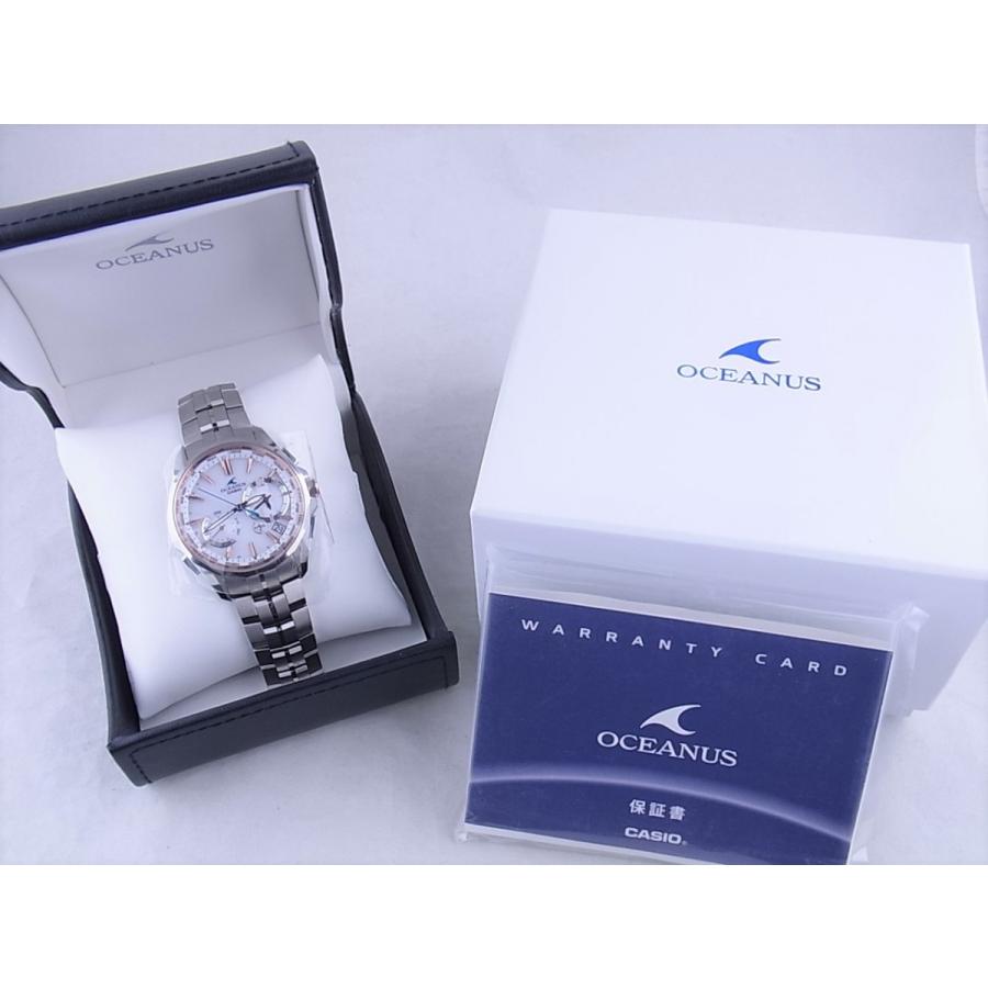 CASIO OCEANUS OCW-S3400E-7AJF MANTA 腕時計 Manta（OCEANUS） カシオ オシアナス マンタ OCW-S3400E-7AJFを最安値