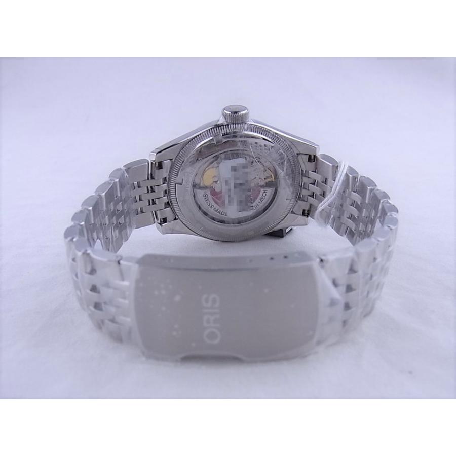 オリスビッククラウンポインターデイトシルバー文字盤754.7696.4061M(01 7054 7696 4061 07 8 20 30)　新品 | ORIS | 03
