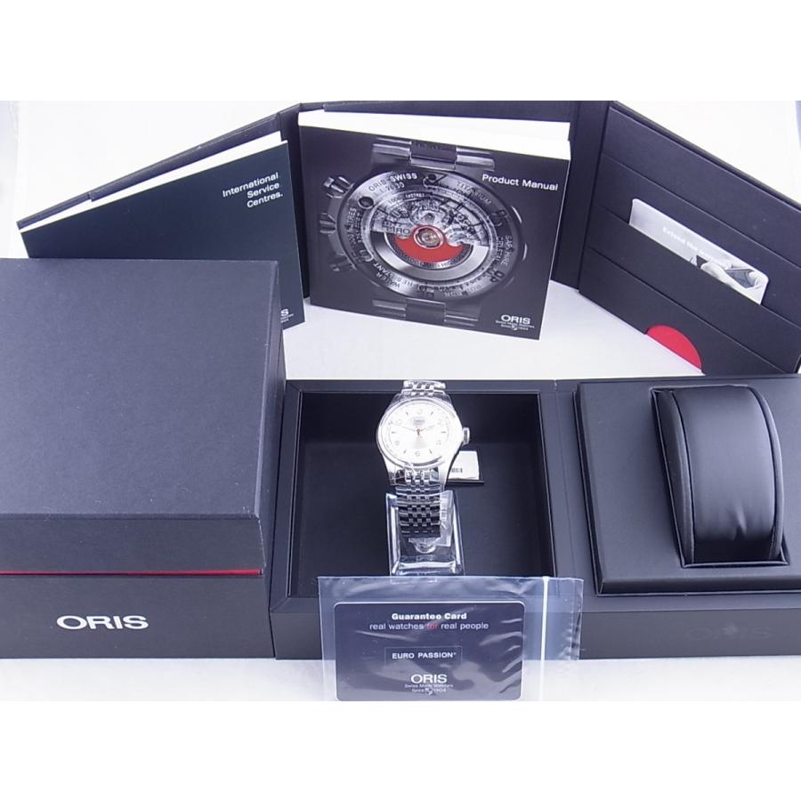 オリスビッククラウンポインターデイトシルバー文字盤754.7696.4061M(01 7054 7696 4061 07 8 20 30)　新品 | ORIS | 04