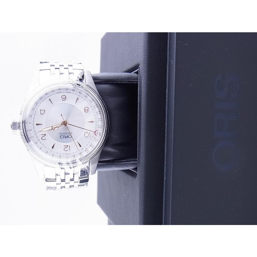 オリスビッククラウンポインターデイトシルバー文字盤754.7696.4061M(01 7054 7696 4061 07 8 20 30)　新品 | ORIS | 05