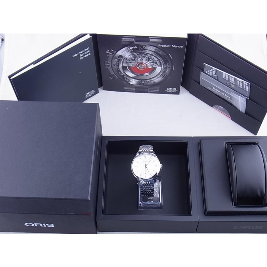 オリスアートリエデイト白文字盤73377214051M（01 733 7721 4051 07 8 21 79)を最安値販売価格に挑戦中　新品 | ORIS | 04