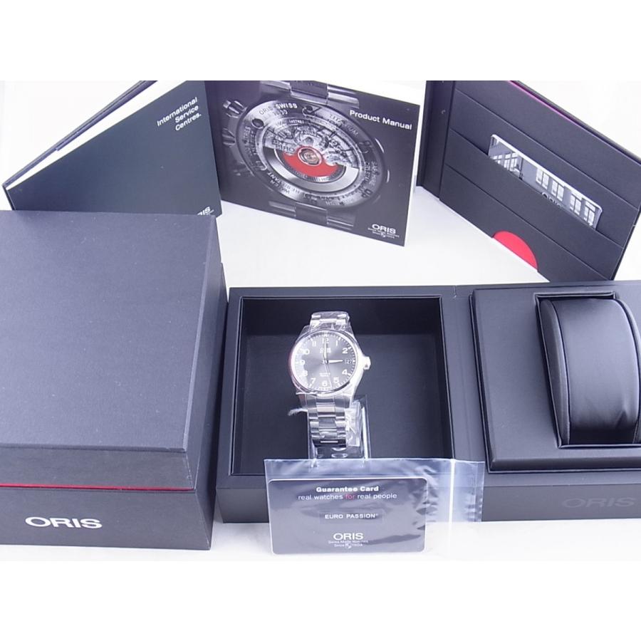 オリスビッククラウンパイロットデイトグレーダイヤル751.7697.4063M(751.7697.4063 07 8 20 19)　新品 | ORIS | 04