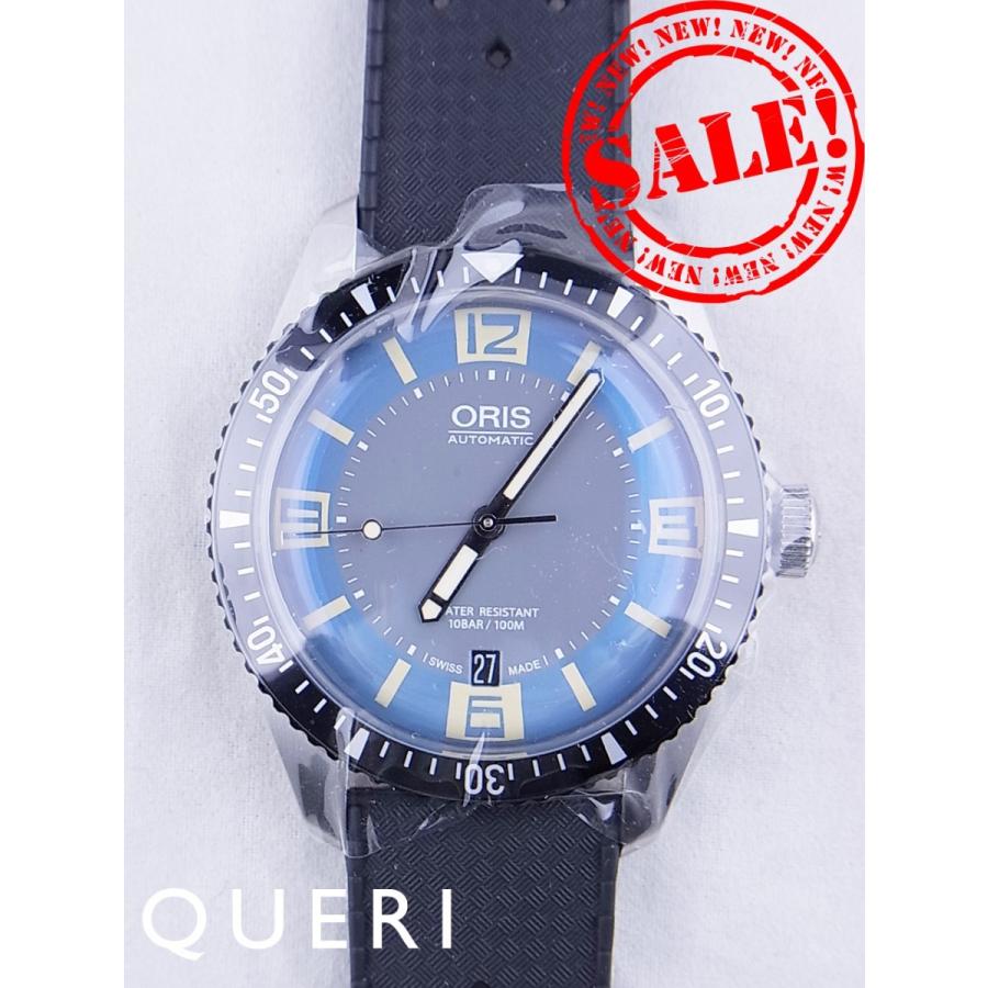 オリスダイバーズ65ブルーダイヤル100ｍ防水733.7707.4065R(01 73307707 4065 07 4 20 18)　新品 | ORIS