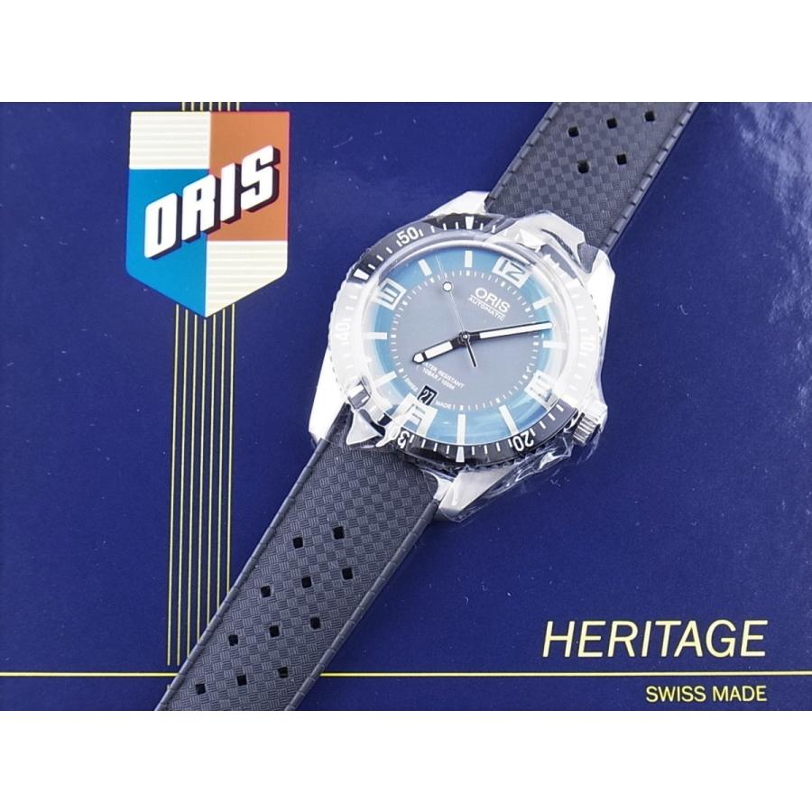 オリスダイバーズ65ブルーダイヤル100ｍ防水733.7707.4065R(01 73307707 4065 07 4 20 18)　新品 | ORIS | 05