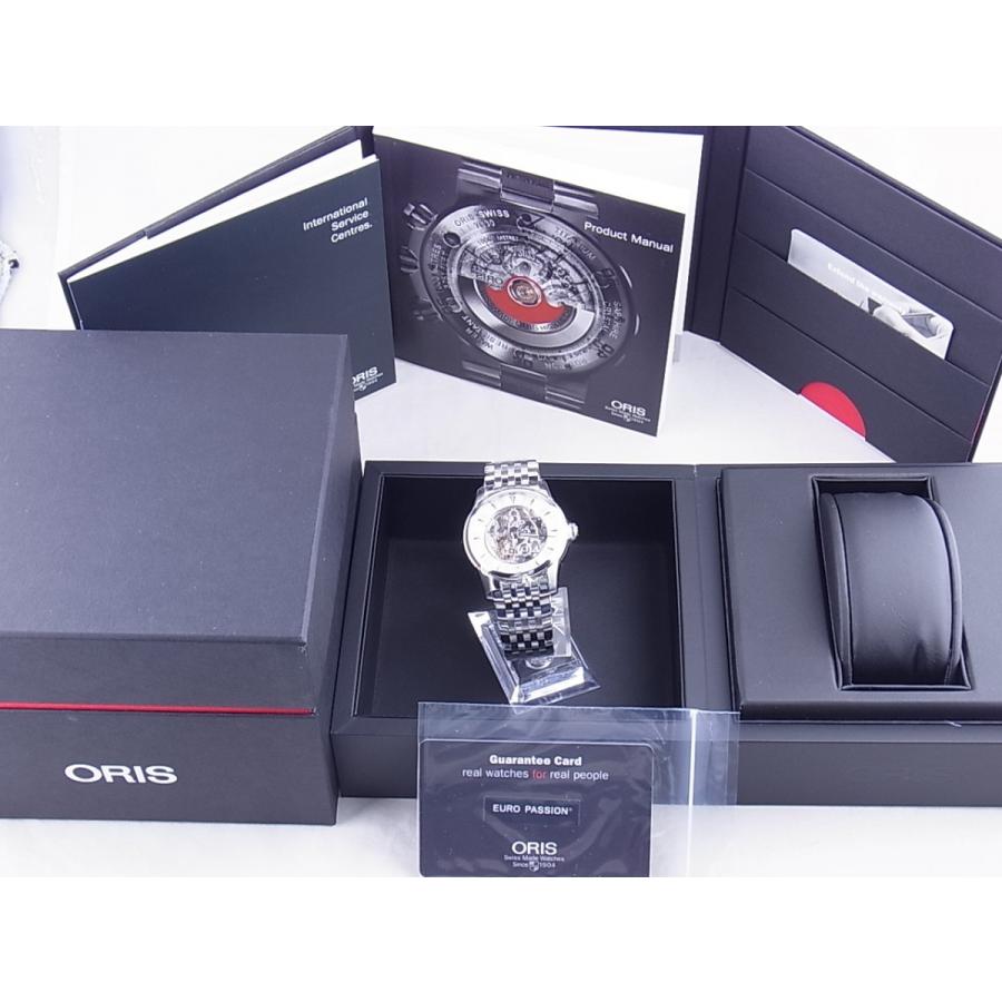 オリスアートリエスケルトンオートマティック734.7670.4051M(01 734 7670 4051 07 8 21 77)　新品 | ORIS | 04
