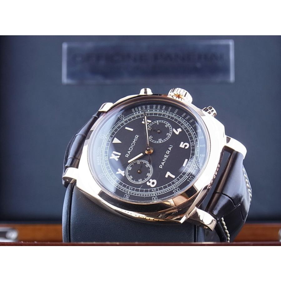 パネライラジオミール1940クロノグラフオロロッソ世界限定100本PAM00519を最安値販売価格に挑戦中　中古 | OFFICINE PANERAI | 05