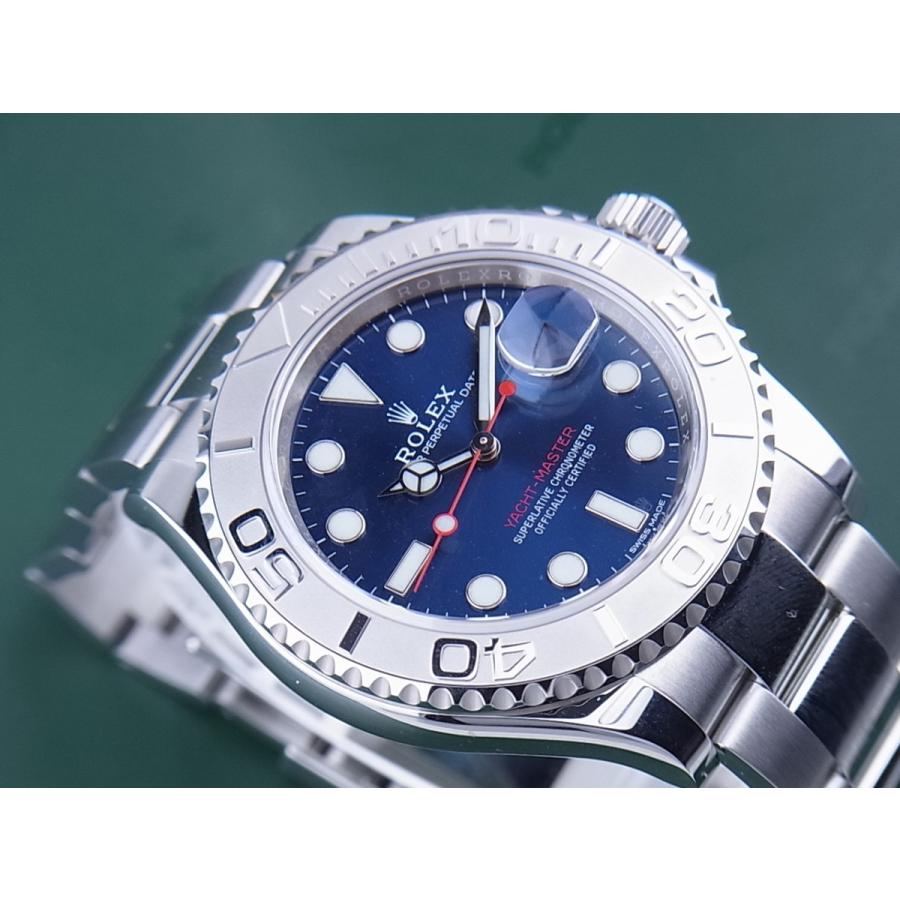 ロレックスヨットマスターロレジウムブルー2017年11月保証書116622新品未使用 | サブマリーナー | 10