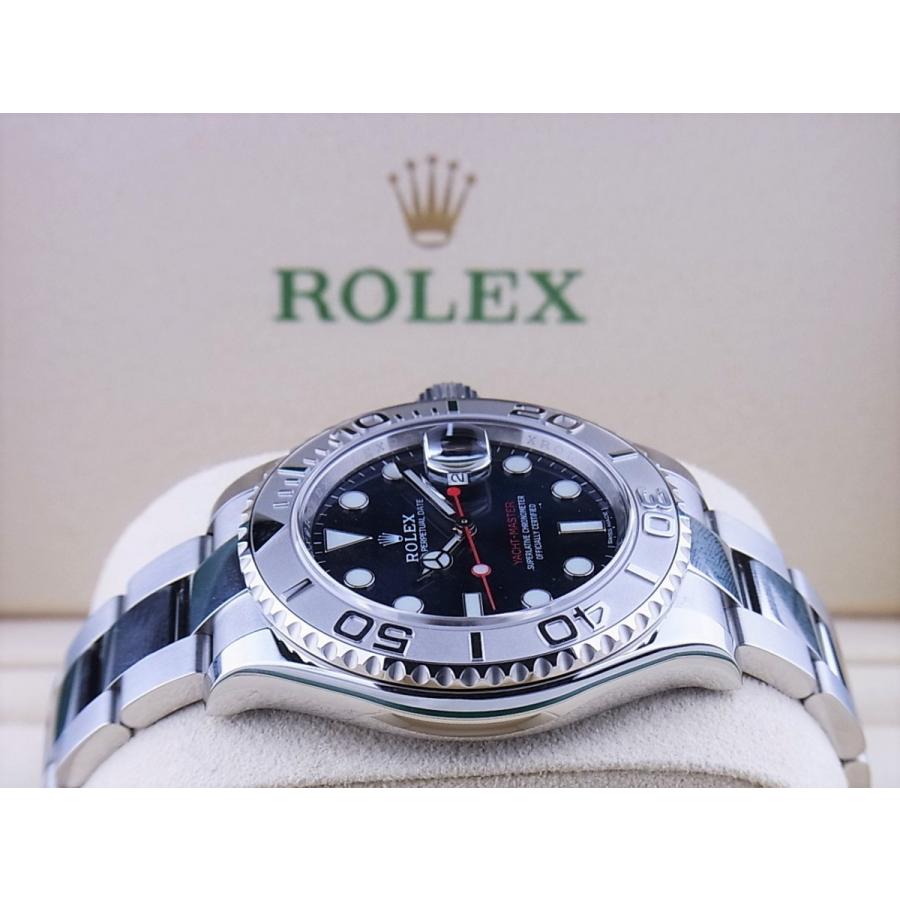 ロレックスヨットマスターロレジウムブルー2017年11月保証書116622新品未使用 | サブマリーナー | 09