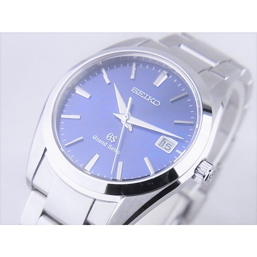 Grand Seiko グランドセイコー9Fクオーツ青文字盤SBGX065(9F62-0AB0