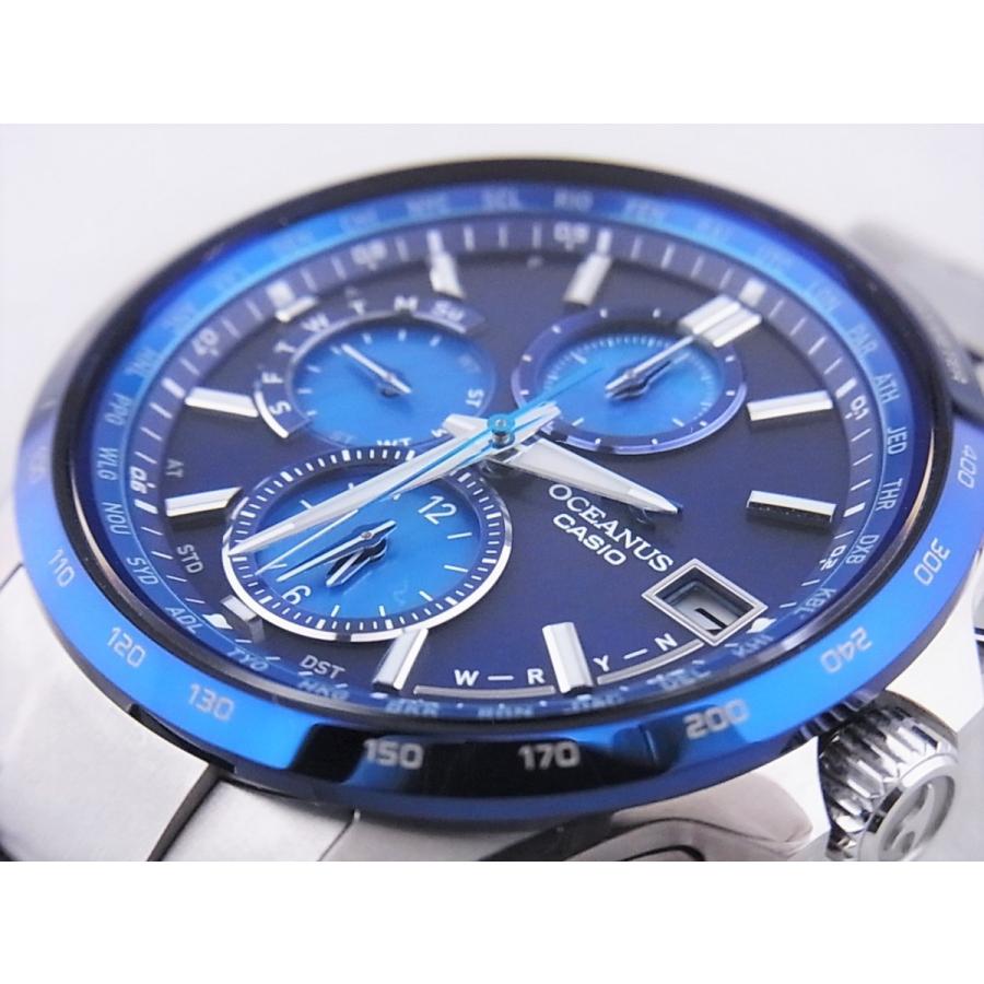 カシオオシアナスクラシックラインオーシャンブルーOCW-T2610F-2AJF