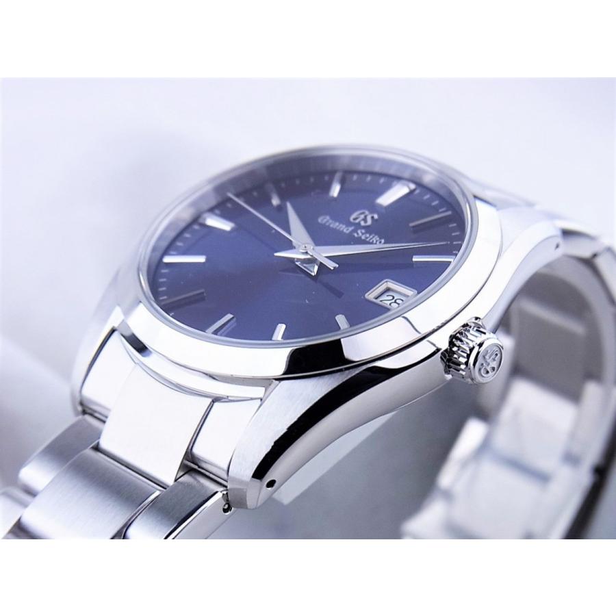 Grand Seiko グランドセイコー9Fクオーツ37mm青文字盤SBGX265新品
