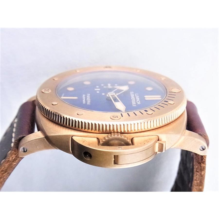 パネライルミノールサブマーシブル1950スリーデイズブロンゾ2017年新作限定1000本PAM00671中古 | OFFICINE PANERAI | 04