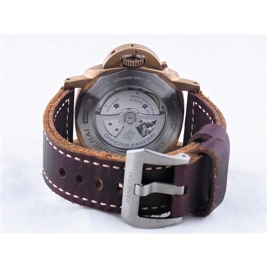パネライルミノールサブマーシブル1950スリーデイズブロンゾ2017年新作限定1000本PAM00671中古 | OFFICINE PANERAI | 08