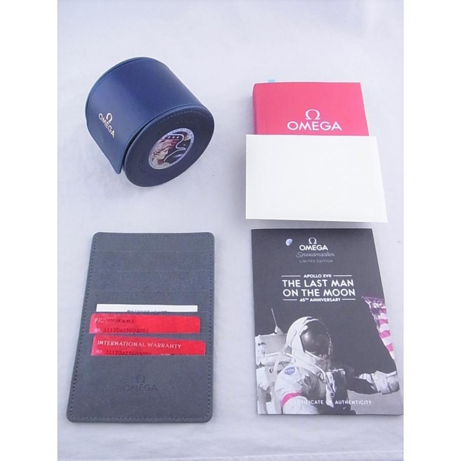 オメガスピードマスタームーンウォッチアポロ17号45周年アニバーサリー世界限定1972本311.30.42.30.03.001新品 | OMEGA | 09