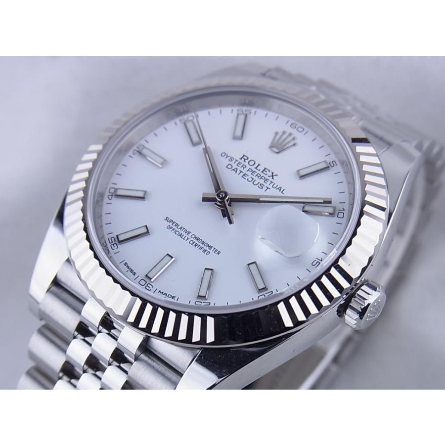 ロレックスデイトジャスト41ホワイトバーインデックス126334中古 | サブマリーナー | 01