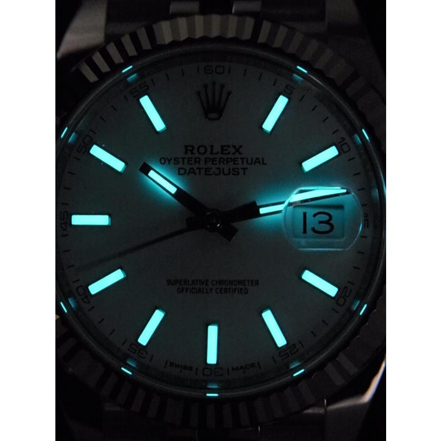 ロレックスデイトジャスト41ホワイトバーインデックス126334中古 | サブマリーナー | 11