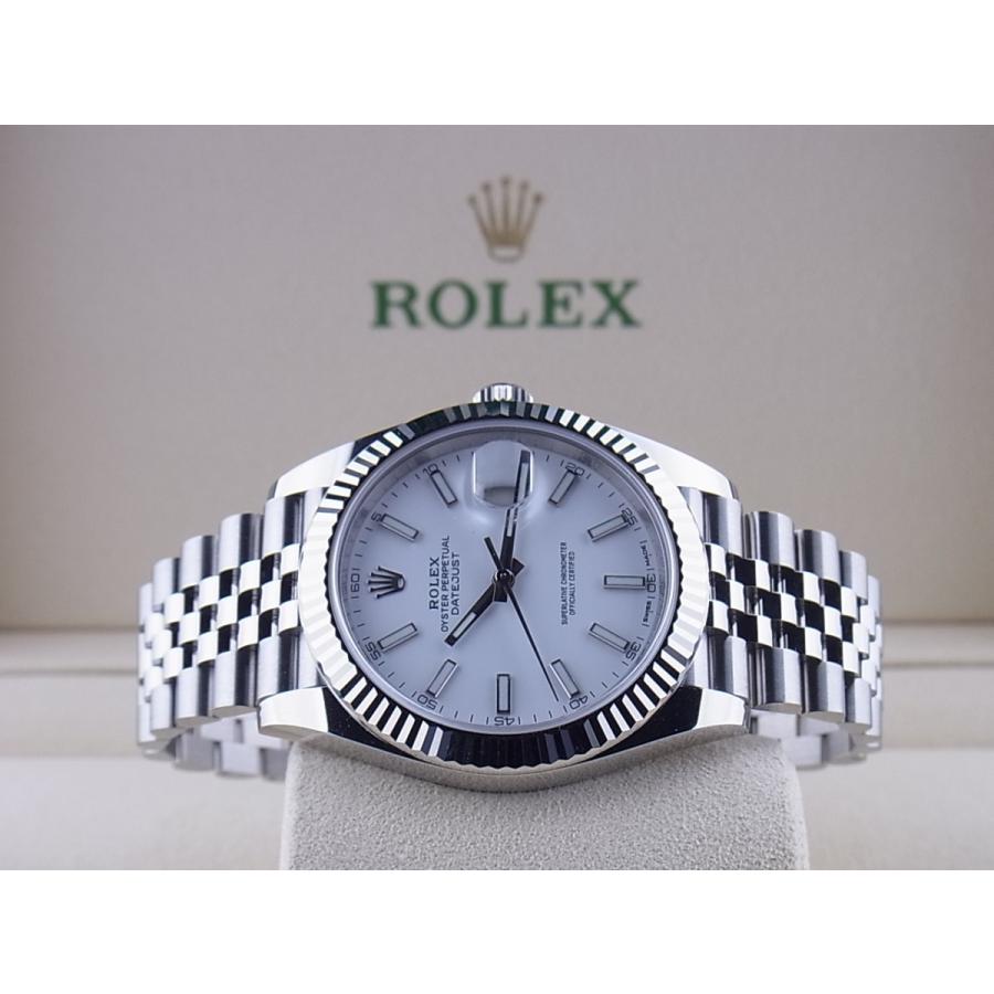 ロレックスデイトジャスト41ホワイトバーインデックス126334中古 | サブマリーナー | 14