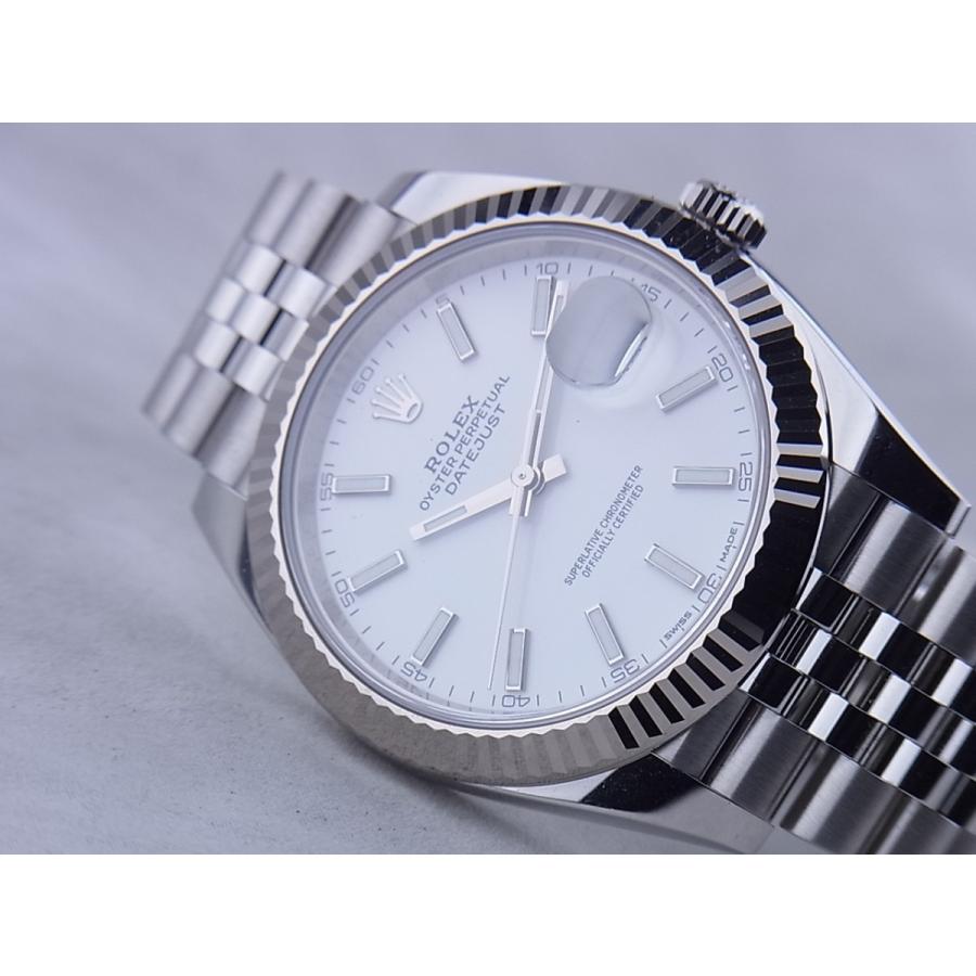 ロレックスデイトジャスト41ホワイトバーインデックス126334中古 | サブマリーナー | 08