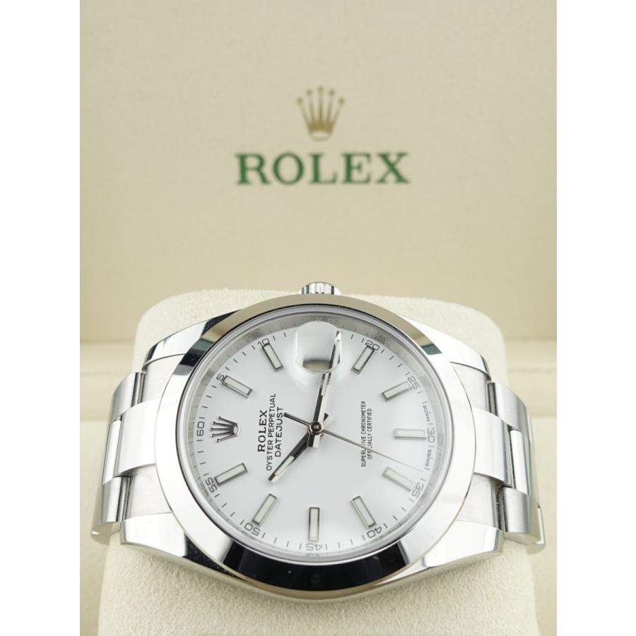 ロレックスデイトジャスト41ホワイトバー126300中古 | サブマリーナー | 11