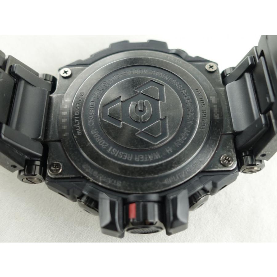 G-SHOCK カシオ 電波 ソーラー MT-Gブラック IP MTG-S1000V-1AJF 中古