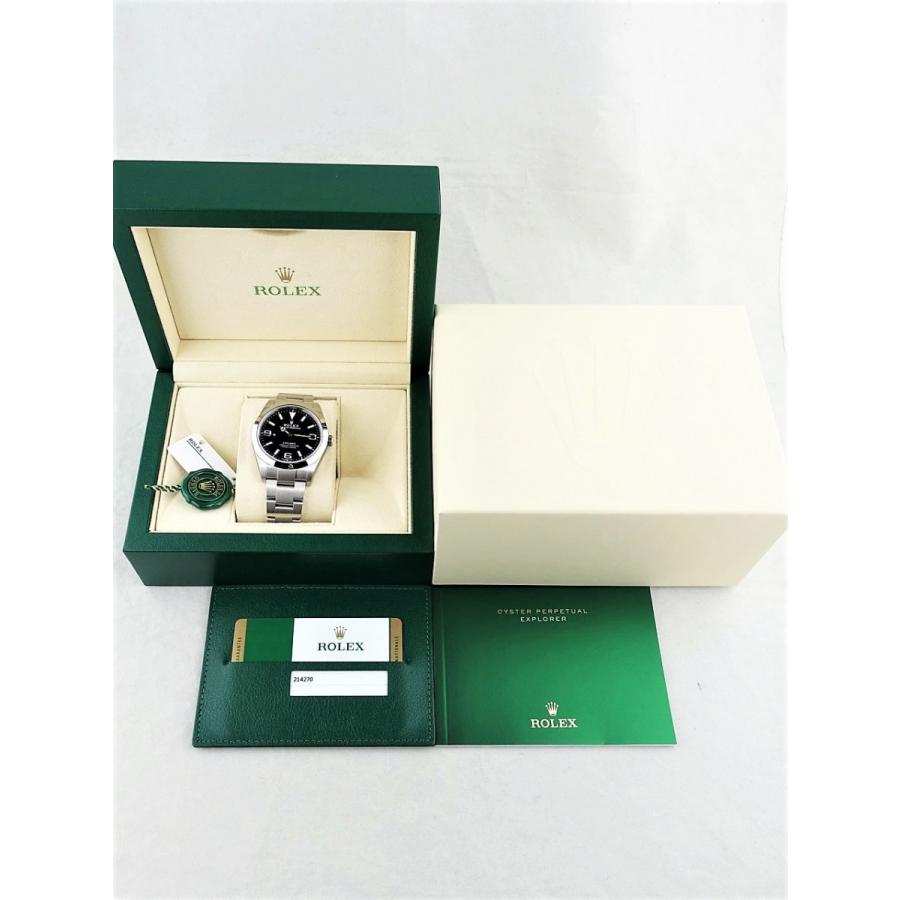 ロレックスエクスプローラー1シール付き新型国内正規ギャラ214270新品 | サブマリーナー | 10