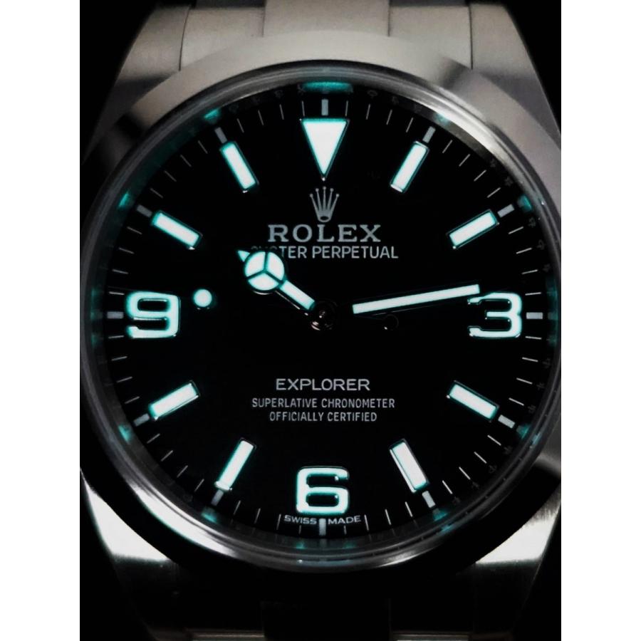 ロレックスエクスプローラー1シール付き新型国内正規ギャラ214270新品 | サブマリーナー | 09