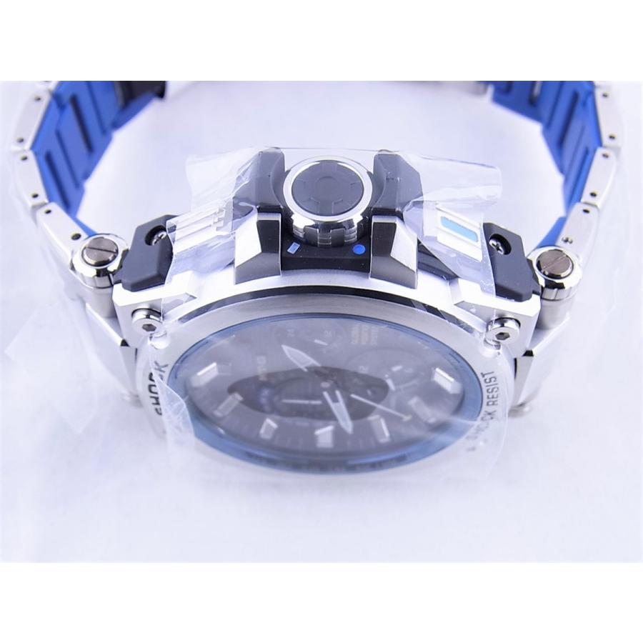 美品 G-SHOCK MTG ステンレス MTG-G1000D-1A2JF CASIO G-Shock MTG-G1000D-1A2JF Analog Black Dial Silver