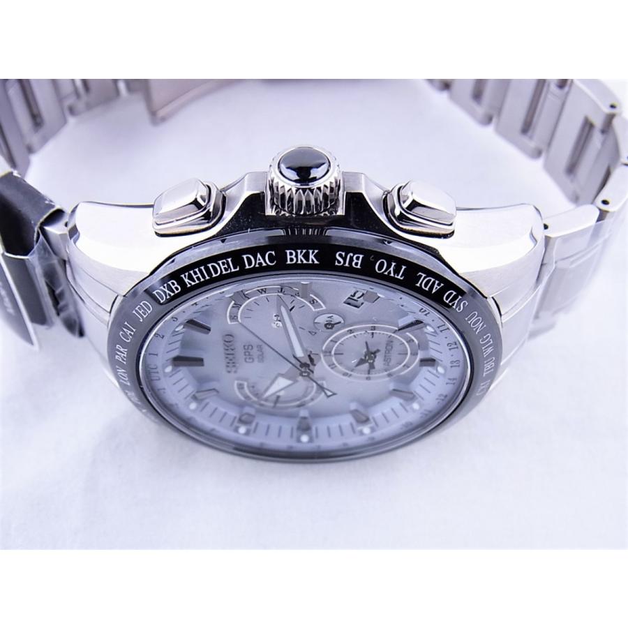 SEIKO セイコーアストロン8XデュアルタイムホワイトSBXB047(8X53