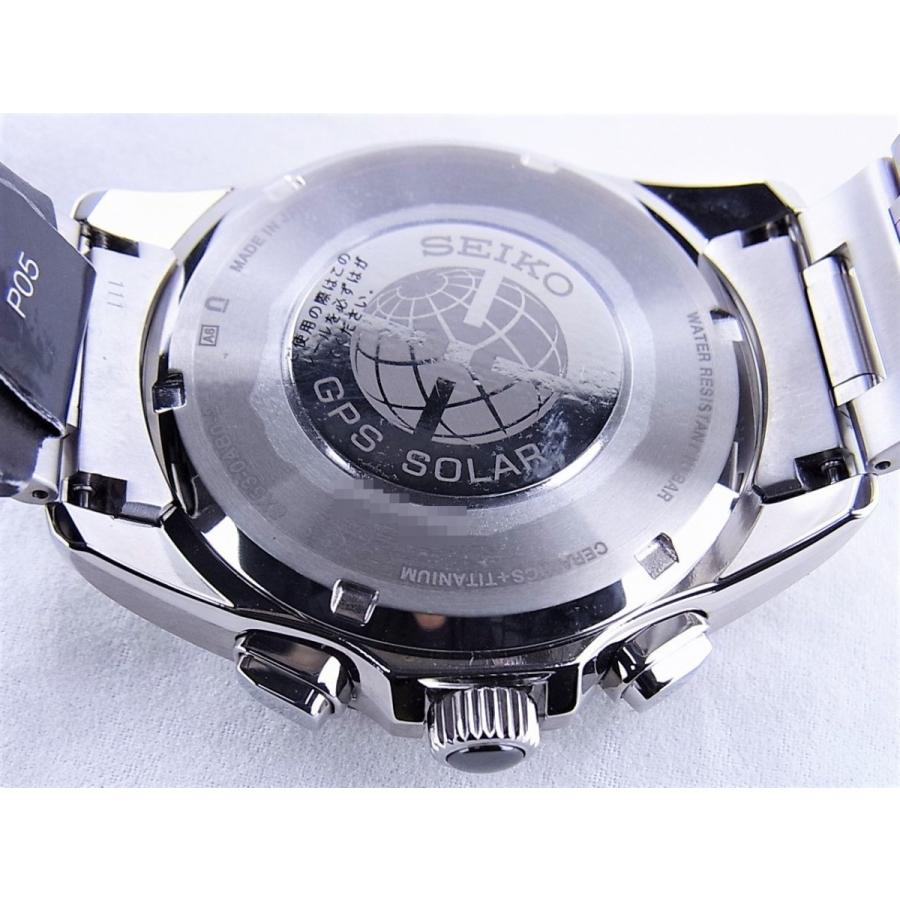 美品 セイコー アストロン SBXB047 8X53-0AB0-2 GPSソーラ SEIKO セイコーアストロン8XデュアルタイムホワイトSBXB047(8X53