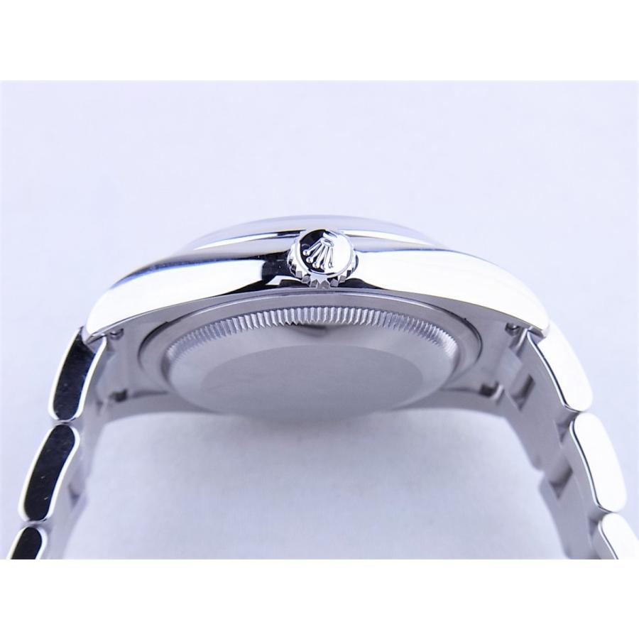 ロレックスオイスターパーペチュアル白文字盤バーインデックス116000ほぼ未使用の中古 | オイスター パーペチュアル | 05