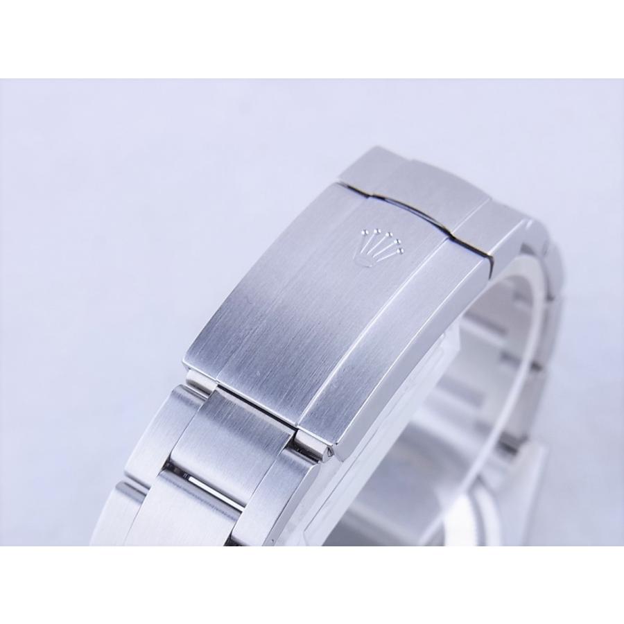 ロレックスオイスターパーペチュアル白文字盤バーインデックス116000ほぼ未使用の中古 | オイスター パーペチュアル | 08