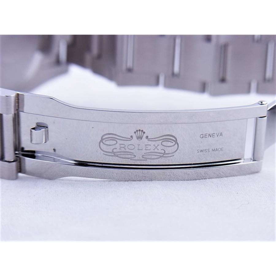 ロレックスオイスターパーペチュアル白文字盤バーインデックス116000ほぼ未使用の中古 | オイスター パーペチュアル | 09