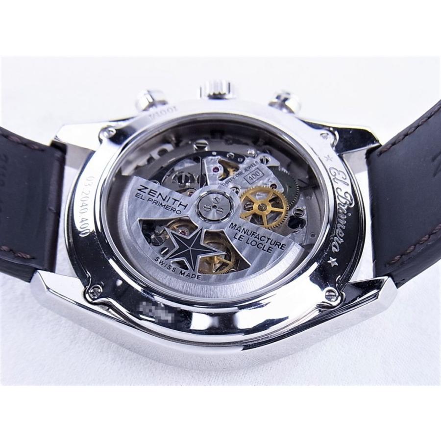 ゼニスエルプリメロ36000VPH 03.2040.400/69.C494中古ほぼ未使用 | ZENITH（時計） | 07