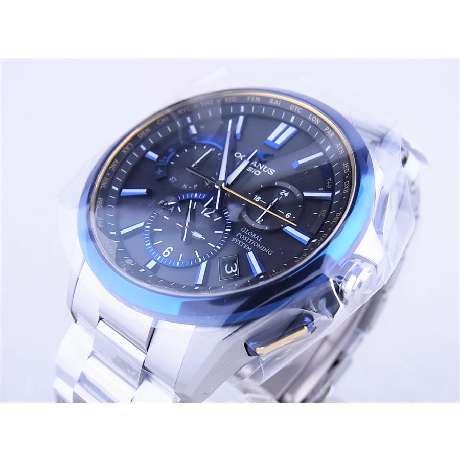 OCEANUS カシオオシアナスブラックマーブルOCW-G1100TG-1AJF新品