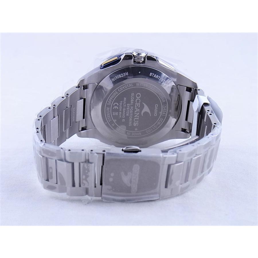 カシオオシアナスブラックマーブルOCW-G1100TG-1AJF新品 | OCEANUS | 09