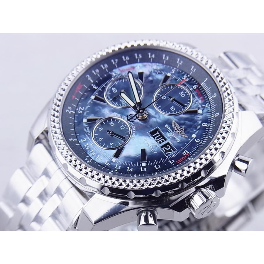 ブライトリング（BREITLING） ブライトリングベントレーGTブラックMOP 