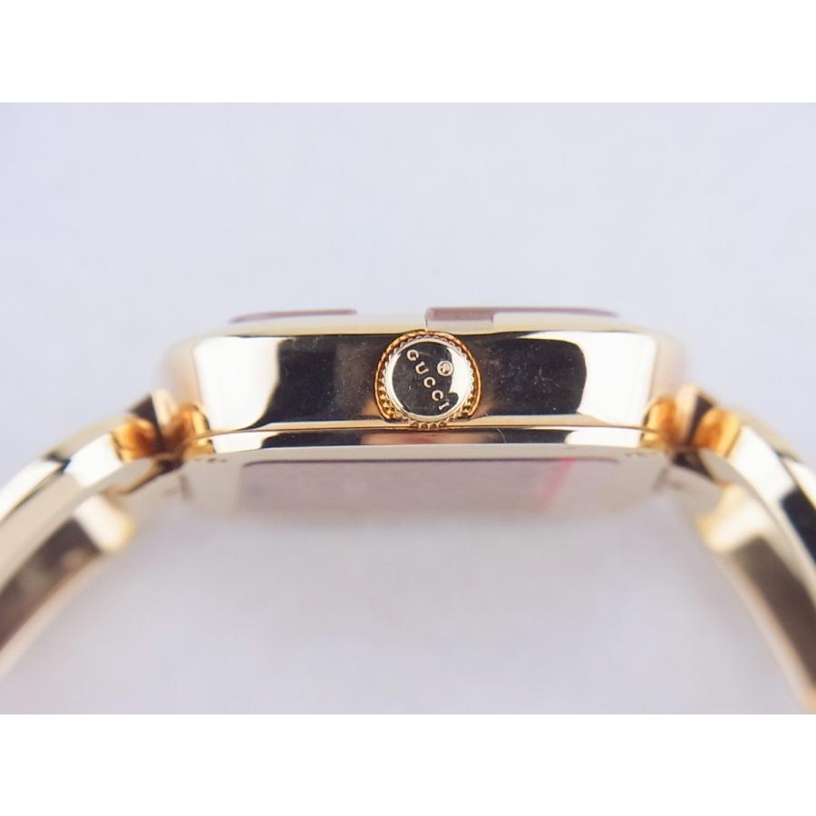 GUCCI（グッチ） グッチGグッチレディースゴールド×ブラウンYA125408