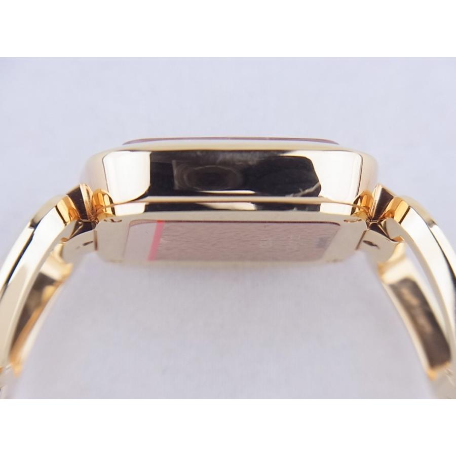 GUCCI（グッチ） グッチGグッチレディースゴールド×ブラウンYA125408