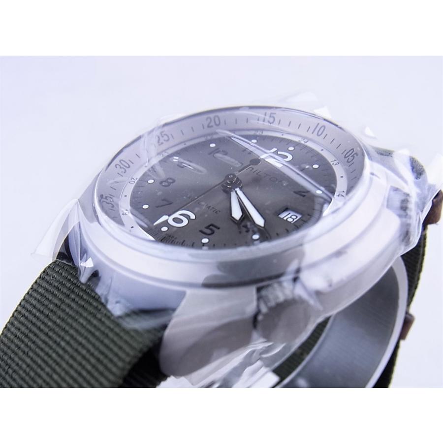 ハミルトンカーキパイロットパイオニアアルミニウムオートグリーンH80405865新品 | HAMILTON | 01