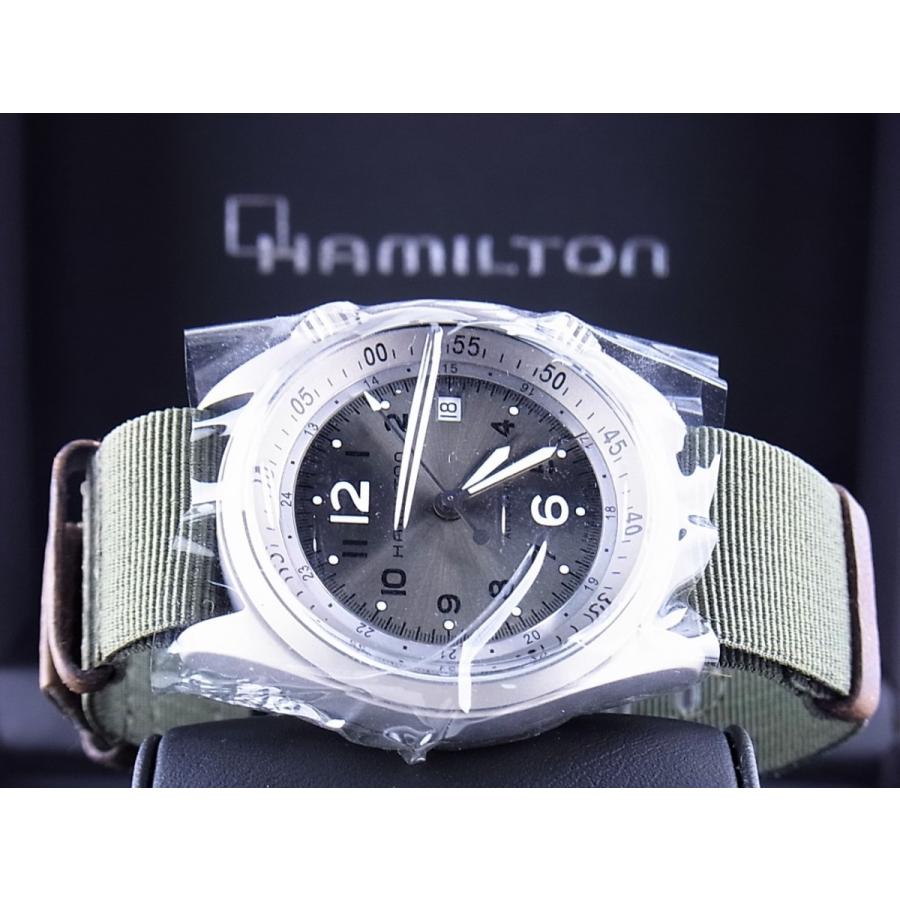 ハミルトンカーキパイロットパイオニアアルミニウムオートグリーンH80405865新品 | HAMILTON | 12