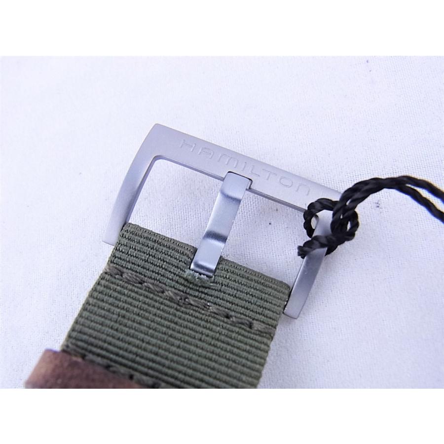 ハミルトンカーキパイロットパイオニアアルミニウムオートグリーンH80405865新品 | HAMILTON | 08