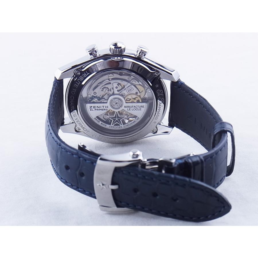 ゼニスクロノマスターエルプリメロシャルル・ベルモトリビュート03.20416.4061ほぼ未使用の中古 | ZENITH（時計） | 09