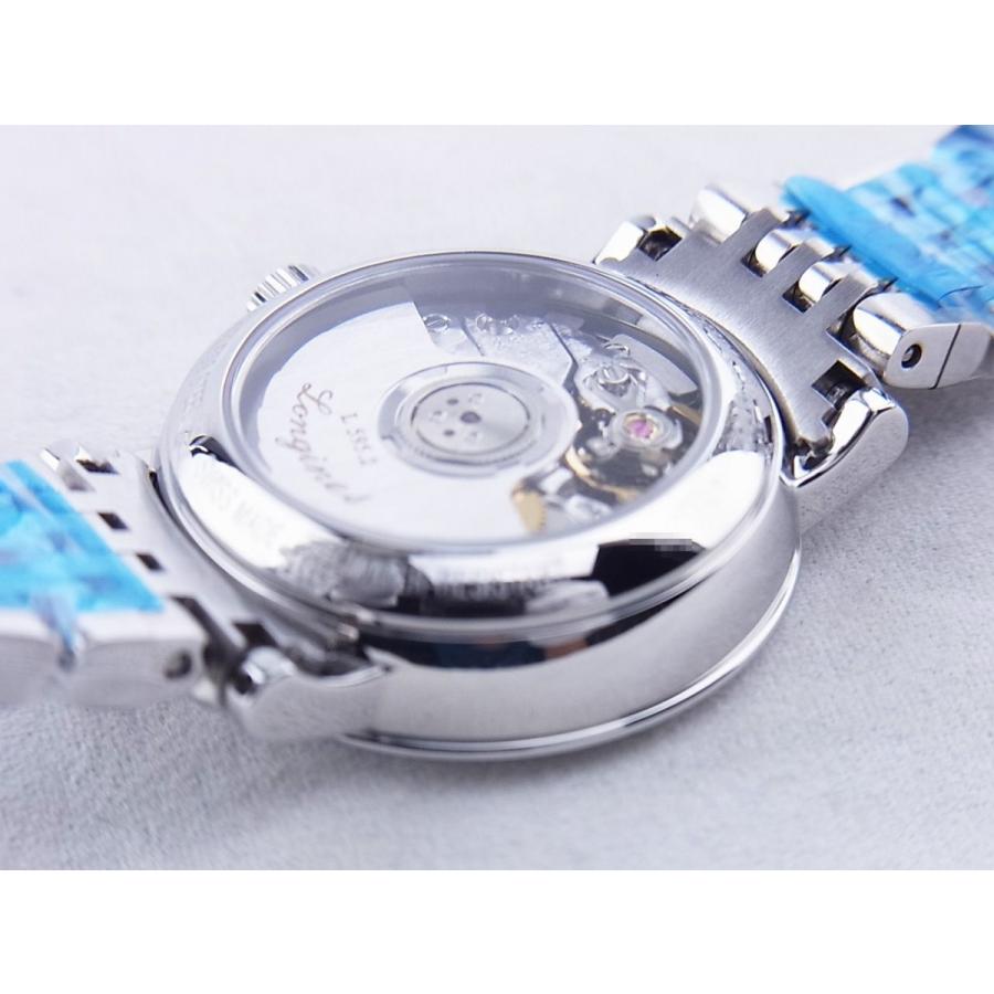 ロンジンエレガントコレクション自動巻きペアウォッチレディースL4.309.4.11.6新品未使用 | LONGINES | 09