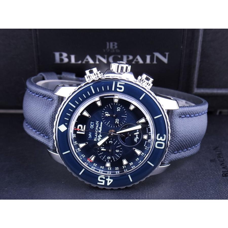 ブランパンフィフティファゾムスコンプリートカレンダーフライバッククロノ5066F-1140-52B中古 | BLANCPAIN | 11