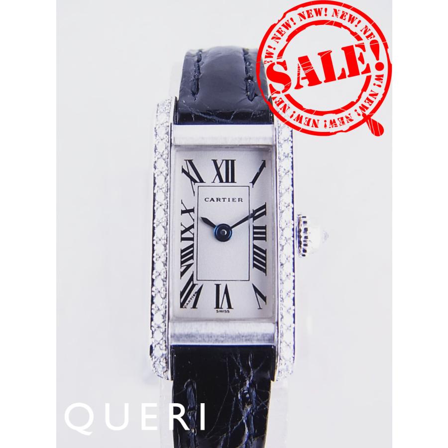 カルティエ タンクアロンジェ WG製 ダイヤモンド WB302651 新品仕上げ済 | TANK（Cartier）